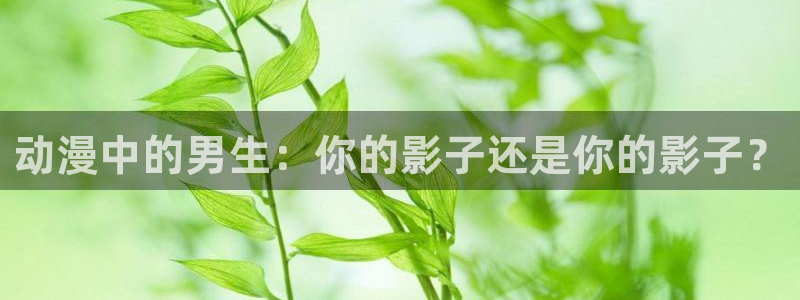 动漫天堂动漫高清在线观看:动漫中的男生:你的影子还是你的影子?配图