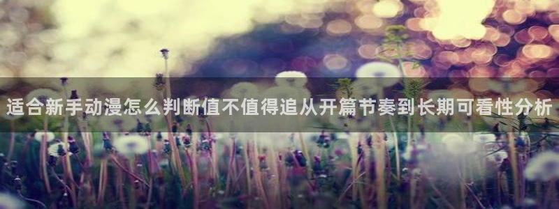 动漫天堂国产动漫推荐:适合新手动漫怎么判断值不值得追从开篇节奏到长期可看性分析配图